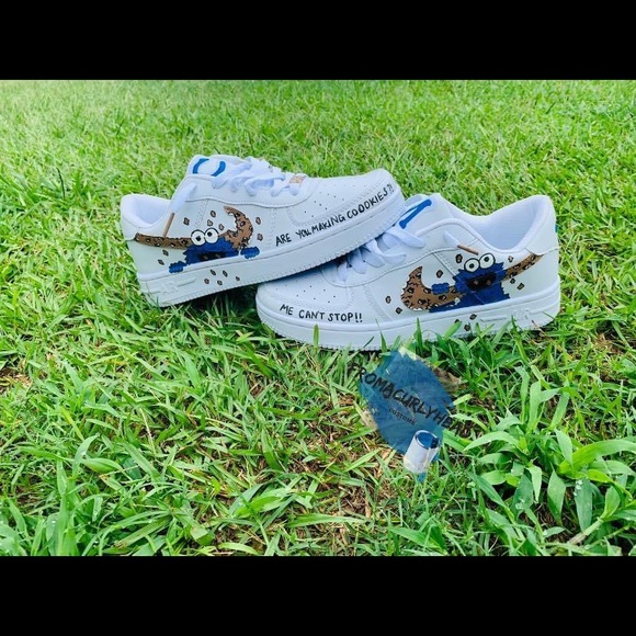 cookie monster custom air force 1